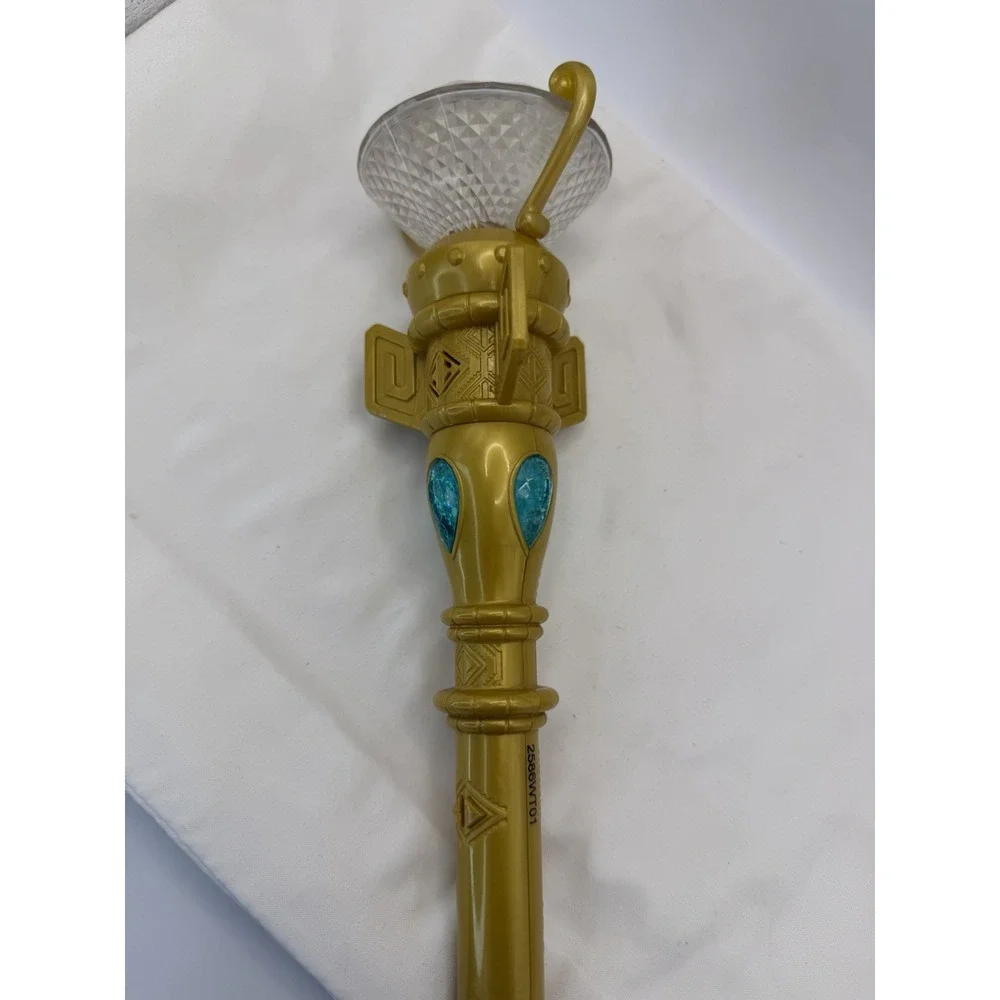 Disney Elena Of Avalor Movie Magical Sceptor of Light Sounds Tested Wand Jakks